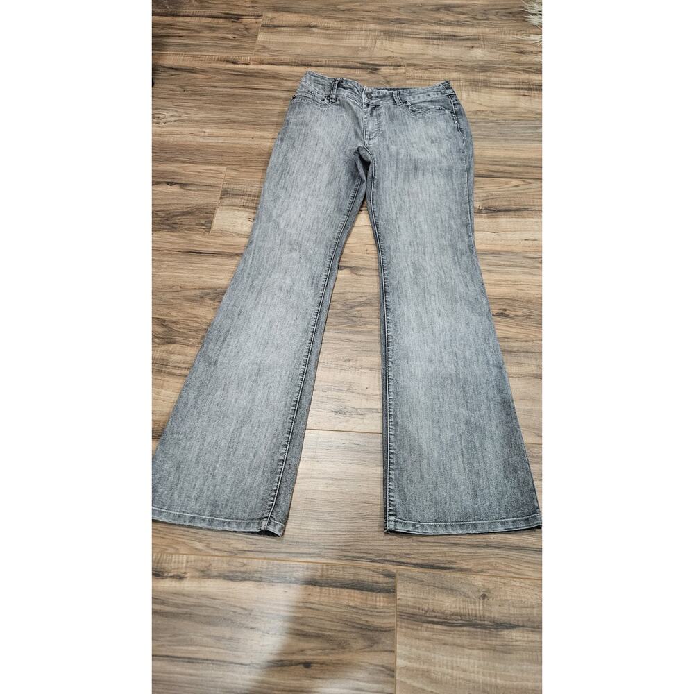 Chico Platinum Acid Wash Denim Boot Cut Women's Jean Size 00, 31" Inseam